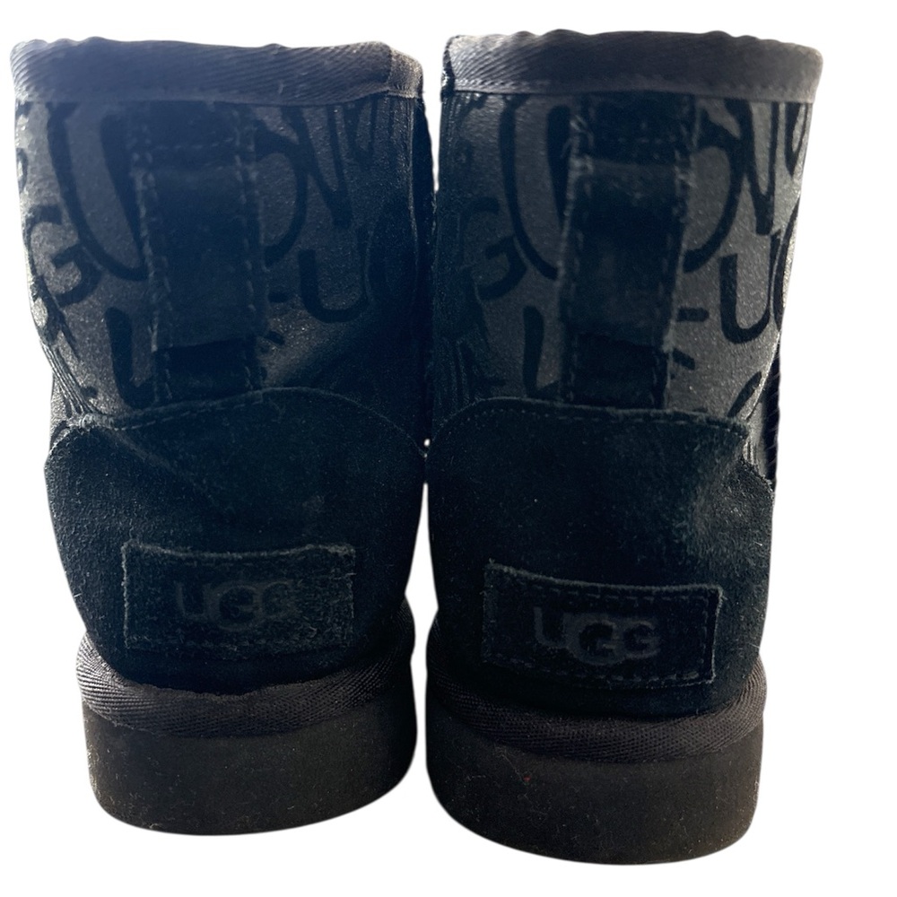 Classic Mini Sparkle Graffiti Boots - Picture 3 of 7